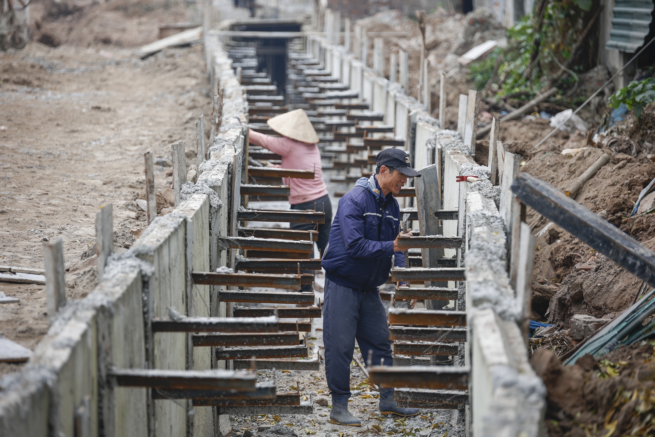 Đường nối 2 tuyến vành đai tại Hà Nội dần hình thành- Ảnh 10.