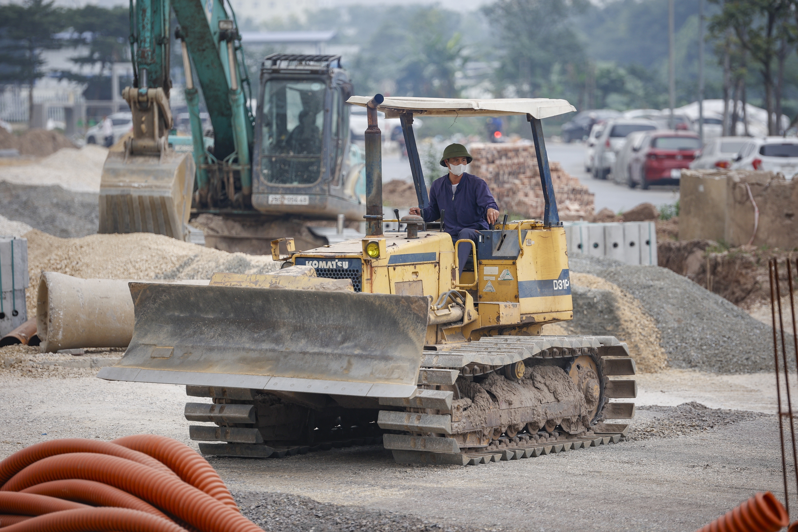 Đường nối 2 tuyến vành đai tại Hà Nội dần hình thành- Ảnh 8.