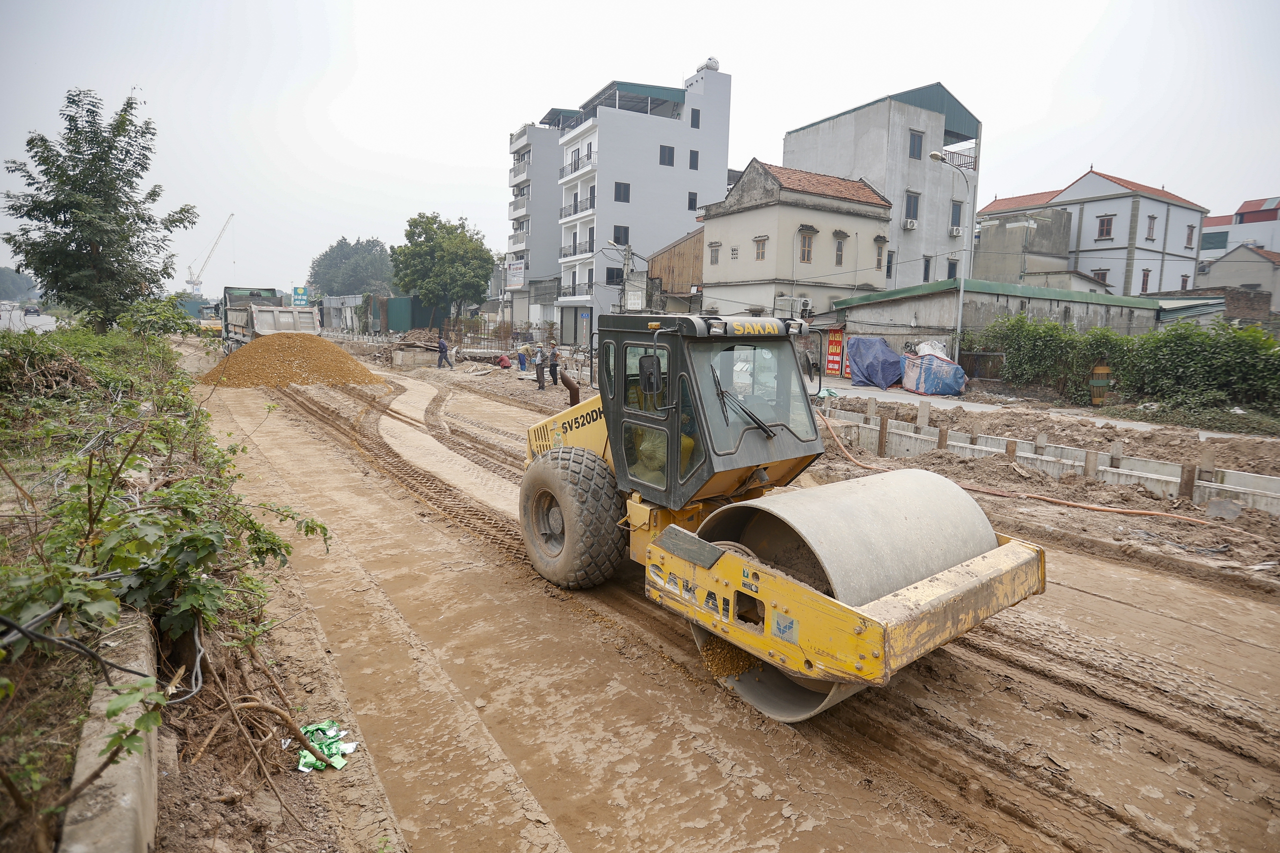 Đường nối 2 tuyến vành đai tại Hà Nội dần hình thành- Ảnh 6.