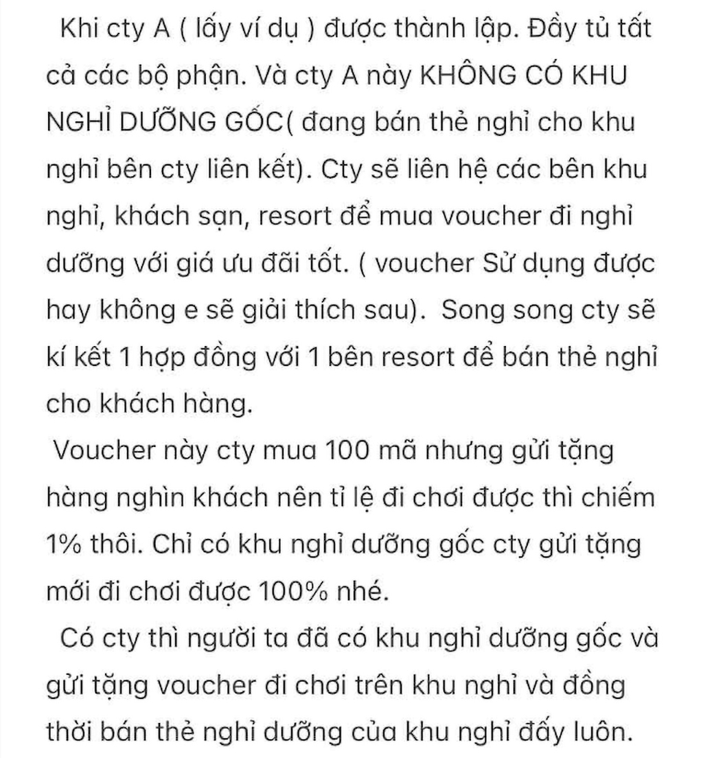 Biến tướng mô hình 'sở hữu kỳ nghỉ': Giăng bẫy trong các 'hội thảo kín'- Ảnh 2. Biến tướng mô hình 'sở hữu kỳ nghỉ': Giăng bẫy trong các 'hội thảo kín'- Ảnh 2.