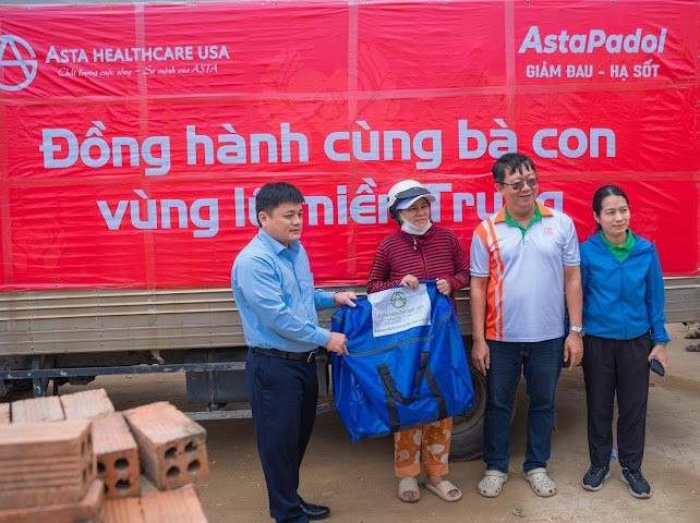Asta Healthcare USA hướng về bà con vùng lũ - Ảnh 3.