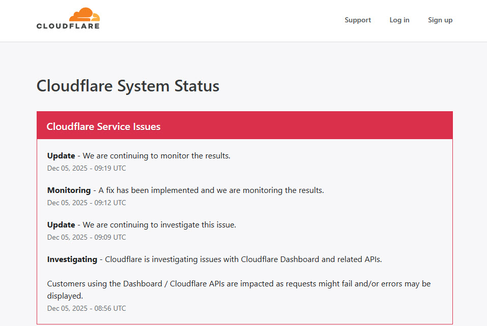 Cloudflare lại gặp sự cố, thế giới internet một lần nữa 'đứng hình' - Ảnh 2.