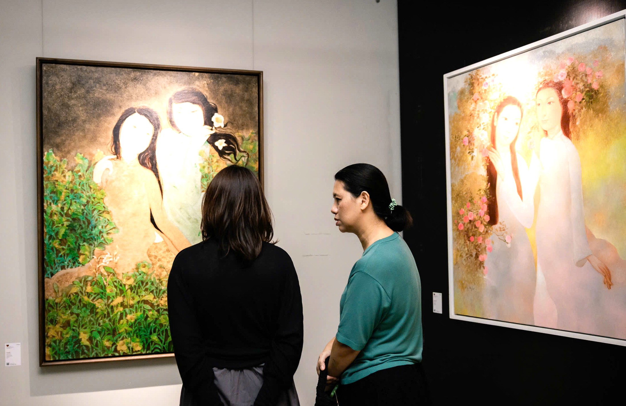 An & Huy: Đối thoại giữa sơn dầu & sơn mài, giữa tình nhân & ánh sáng- Ảnh 3. An & Huy: Đối thoại giữa sơn dầu & sơn mài, giữa tình nhân & ánh sáng- Ảnh 3.