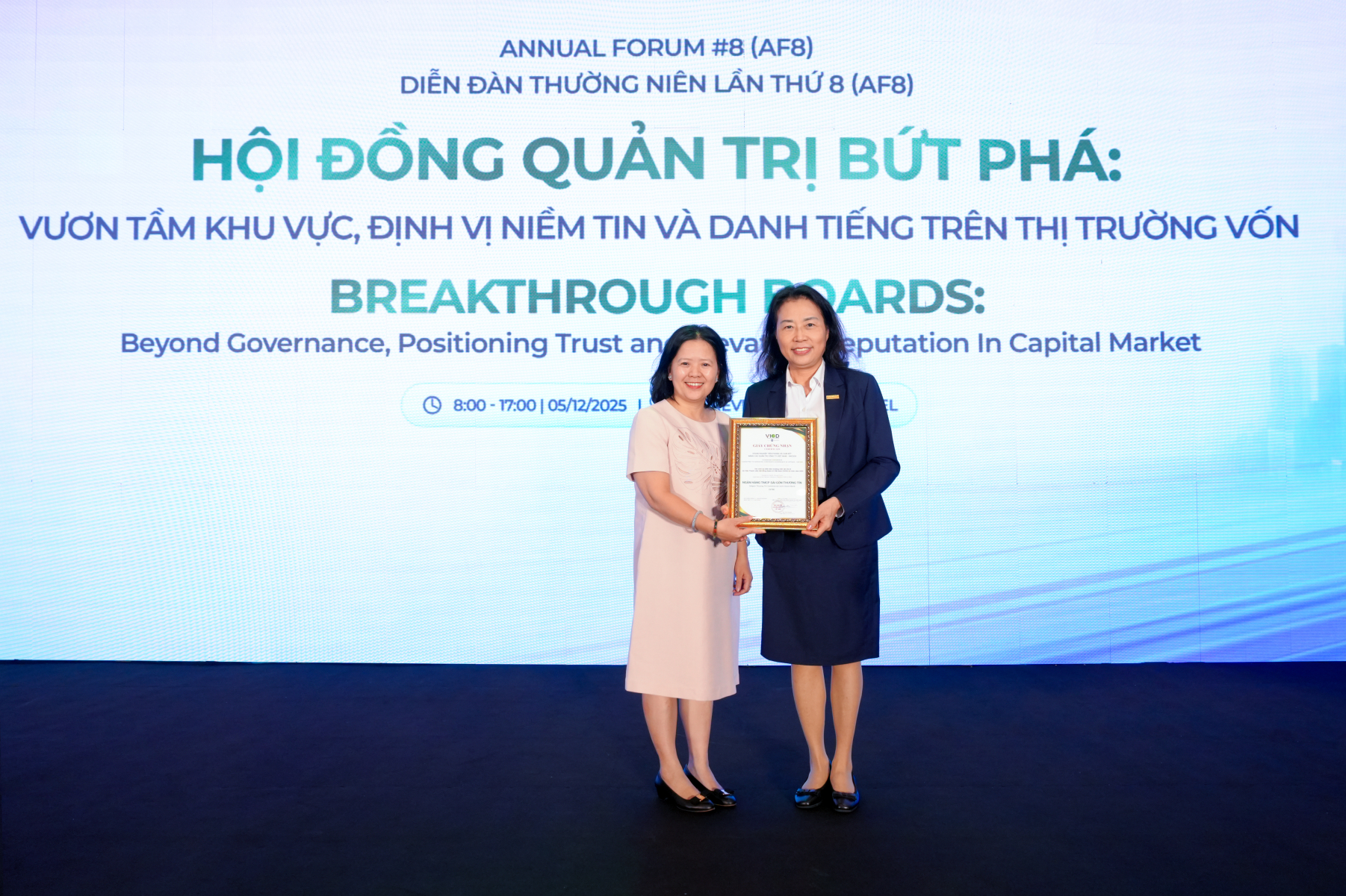 Sacombank đạt VNCG50 - Khẳng định chuẩn mực theo thông lệ quốc tế - Ảnh 1.