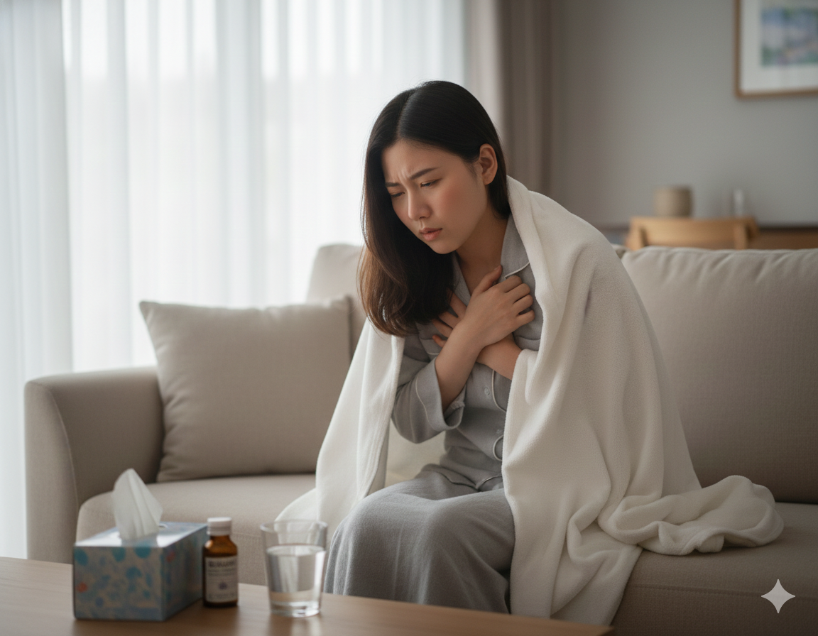 Cúm mùa lạnh: Thường gặp, dễ gây biến chứng - Ảnh 1.