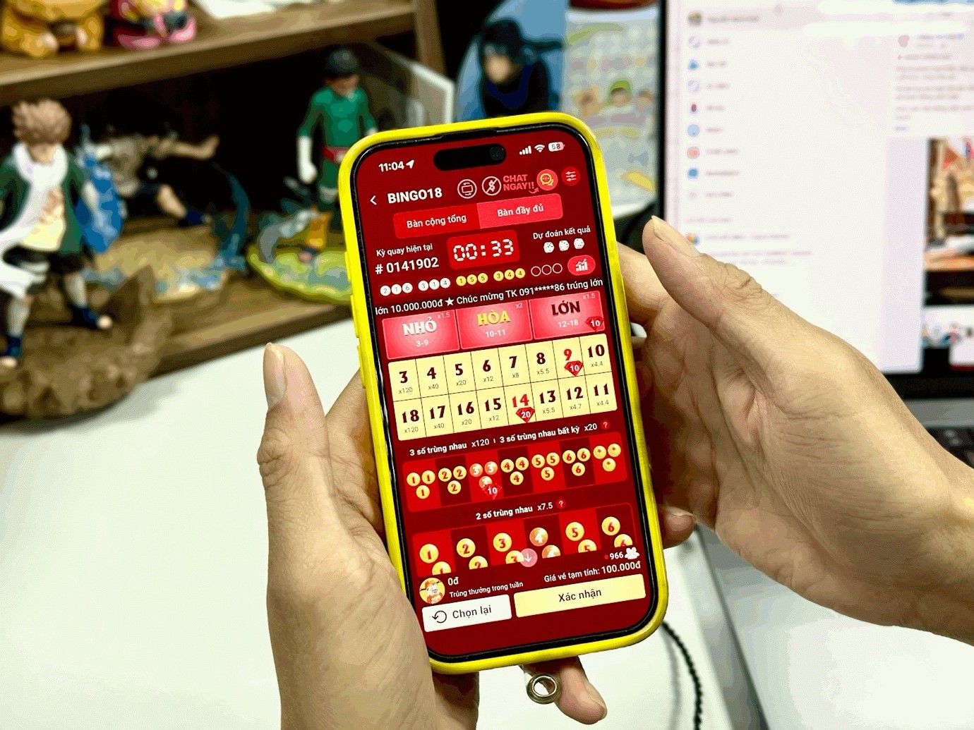 Bí quyết luận số của người chơi xổ số quay nhanh Bingo18 - Ảnh 1.