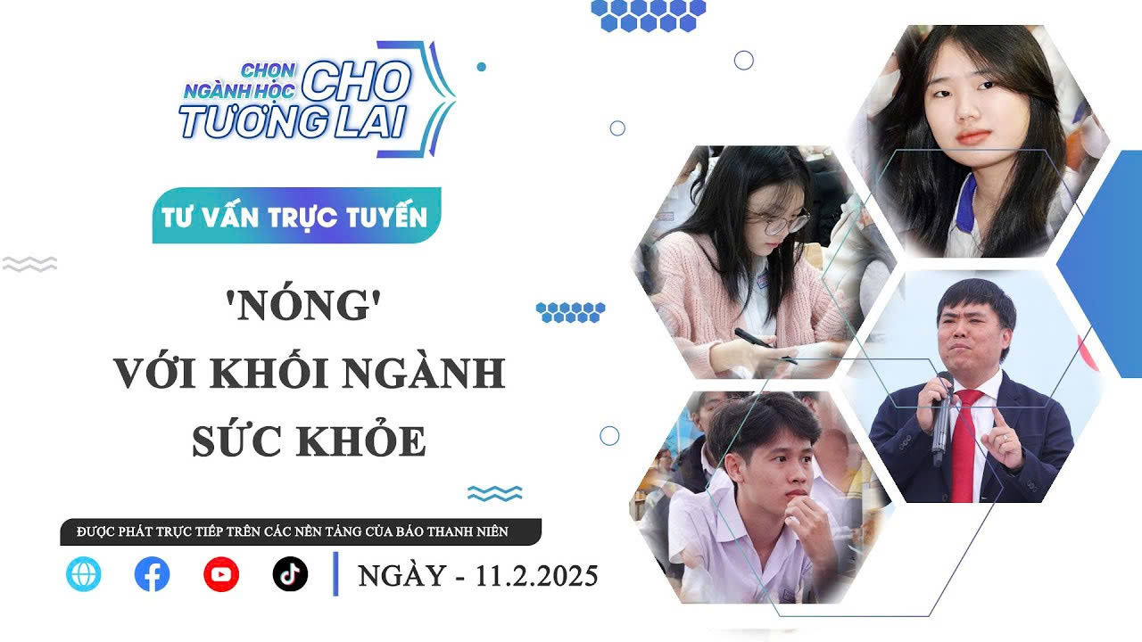 Tư vấn trực tuyến: Chọn ngành học cho tương lai - 'Nóng' với khối ngành sức khỏe- Ảnh 1.