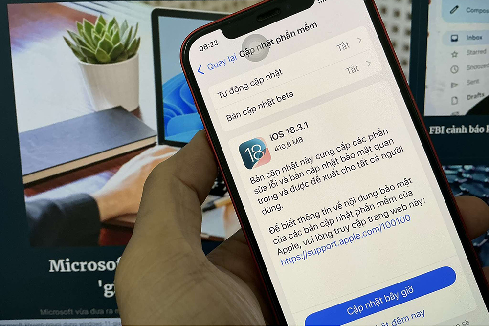 Apple chính thức phát hành iOS 18.3.1- Ảnh 1.