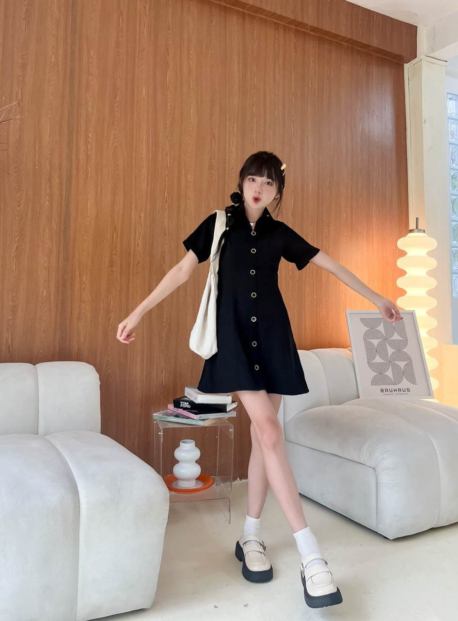 เคล็ดลับการแต่งตัวให้สวยหรูมีสไตล์ด้วยเดรสทรงตรง - ภาพที่ 7 Bí quyết diện đồ thanh thoát và đầy phong cách với đầm suông- Ảnh 7.