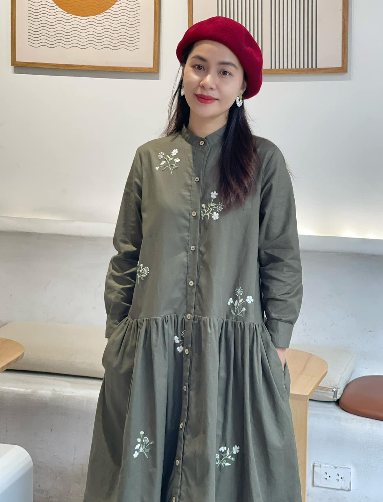 Korrektoros ruhák magabiztos és gyönyörű irodai hölgyeknek - 9. kép. Váy che khuyết điểm cho nàng công sở tự tin xinh đẹp- Ảnh 9.