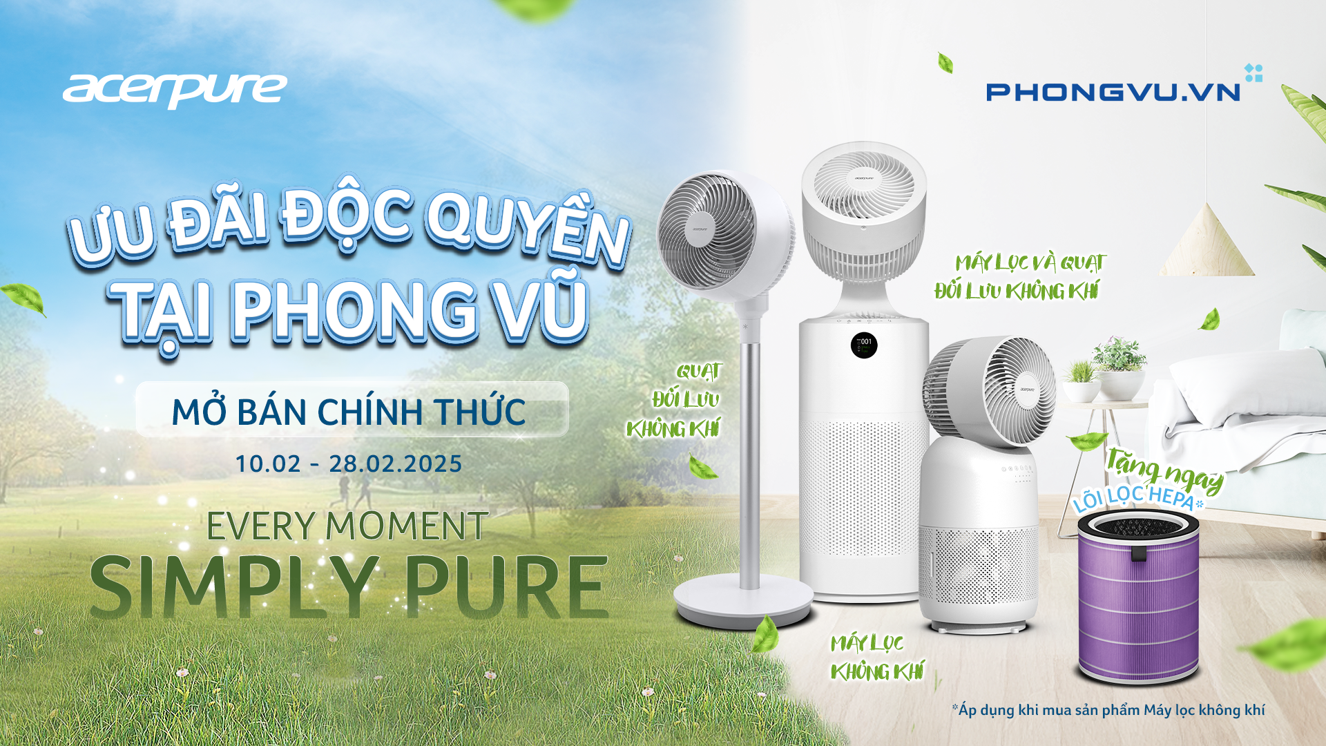 Acerpure chính thức mở bán tại Việt Nam cùng ưu đãi hấp dẫn tại Phong Vũ- Ảnh 4.