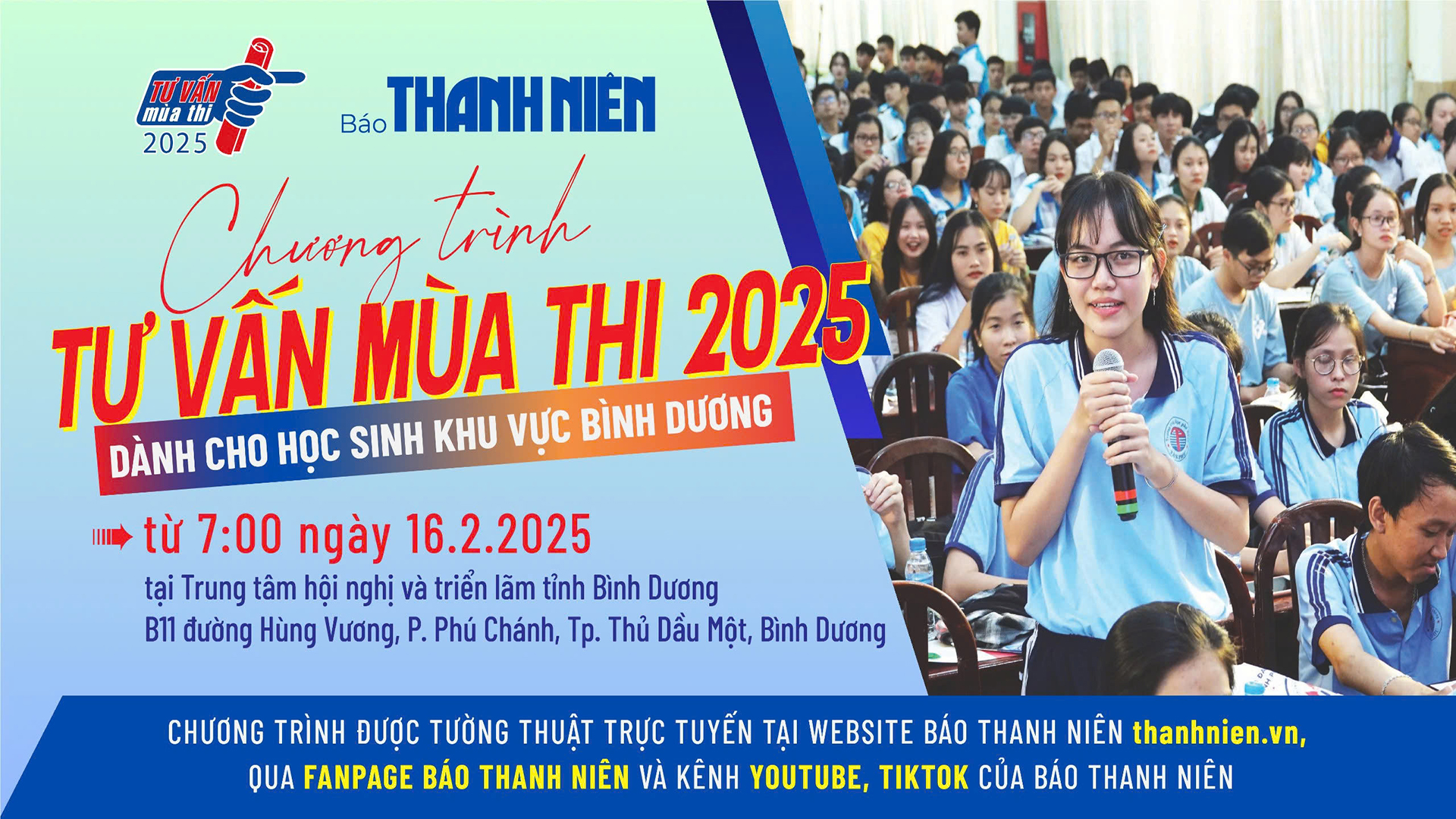 Chương trình Tư vấn mùa thi 2025 tại Bình Dương: Làm sao lựa chọn nguyện vọng xét tuyển ĐH phù hợp?- Ảnh 1.