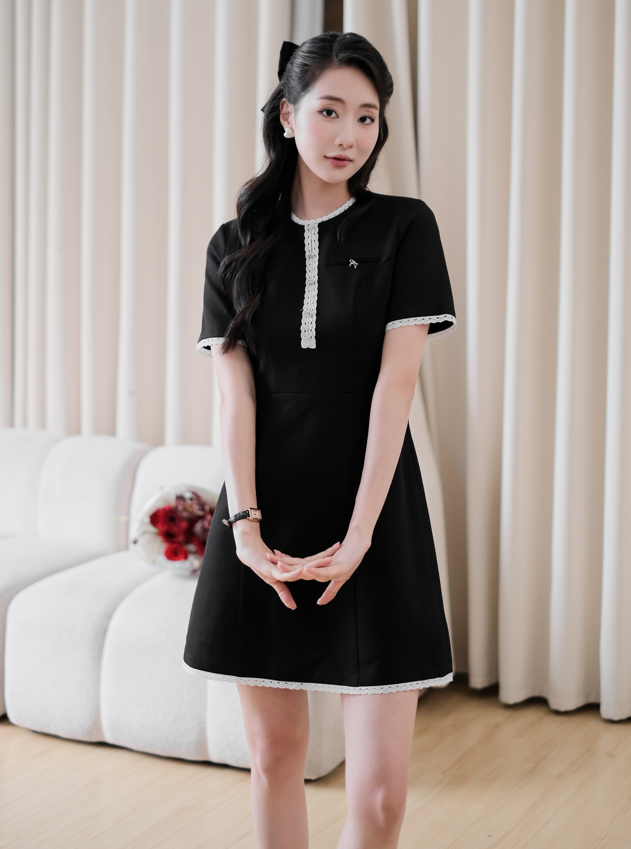 En lös klänning är cool, lätt, bekväm och döljer även figuren bäst - Bild 5. Váy suông mát nhẹ, thoải mái mà còn giấu dáng tốt nhất- Ảnh 5.