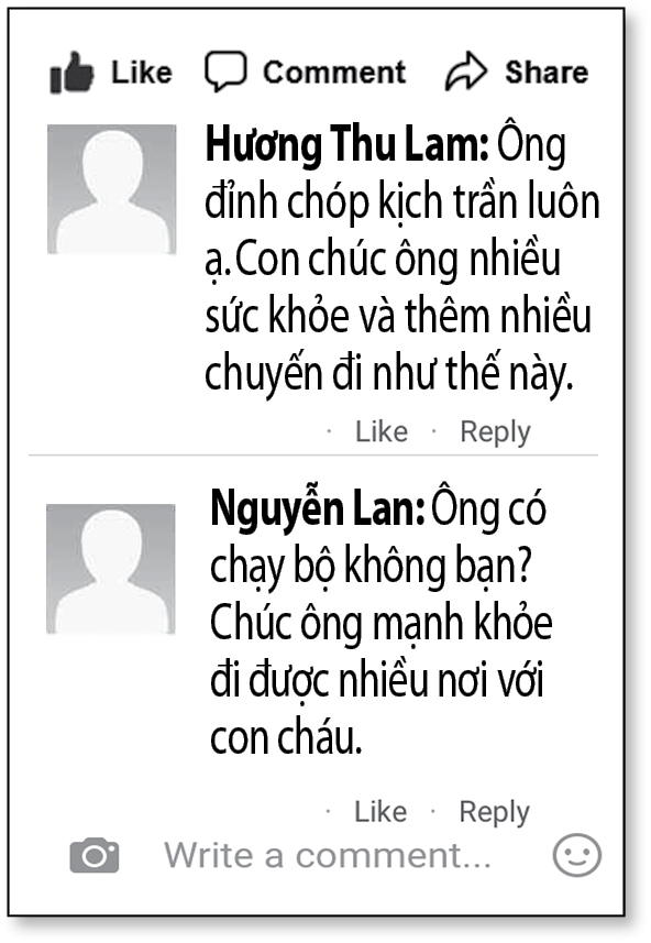 Lan tỏa trên mạng xã hội: Cụ ông 82 tuổi chinh phục đồi Ba Quáng- Ảnh 3.