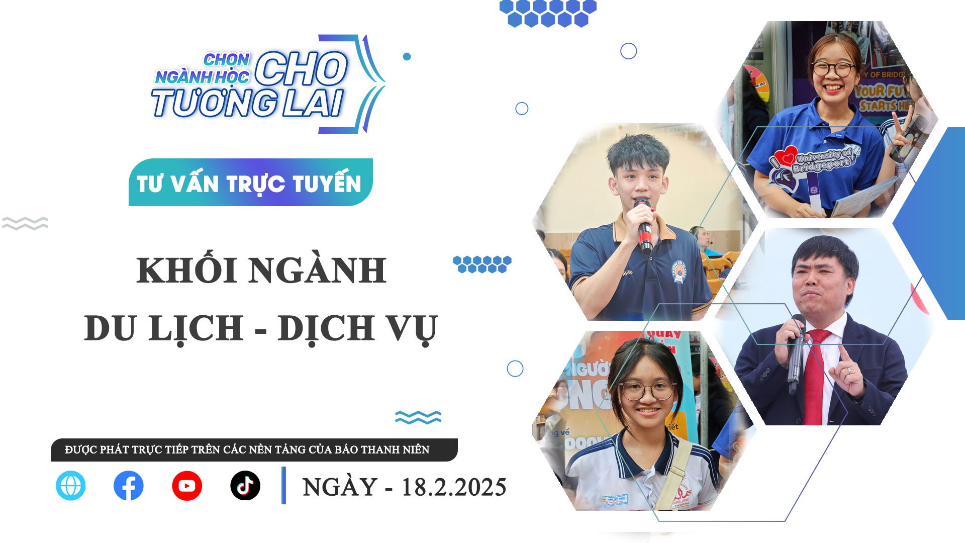 TƯ VẤN TRỰC TUYẾN: Chọn ngành học cho tương lai - Khối ngành Du lịch - Dịch vụ - Phần 1- Ảnh 1.