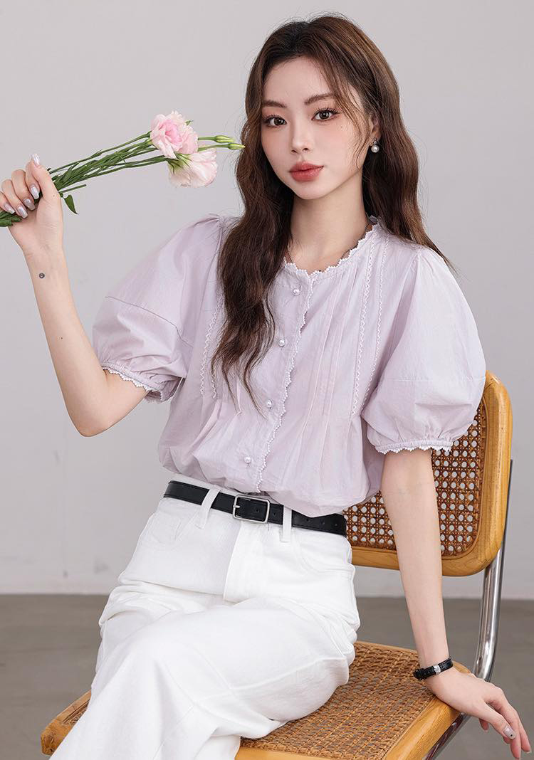 Realce sua beleza na estação ensolarada com camisas estilizadas, fofas e arejadas - Foto 7. 'Lên hương' nhan sắc mùa nắng nhờ áo cách điệu xinh yêu, thoáng mát- Ảnh 7.