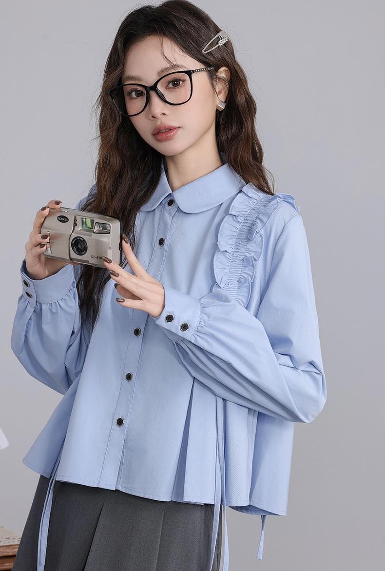 Realce sua beleza na estação ensolarada com camisas estilizadas, fofas e arejadas - Foto 8. 'Lên hương' nhan sắc mùa nắng nhờ áo cách điệu xinh yêu, thoáng mát- Ảnh 8.