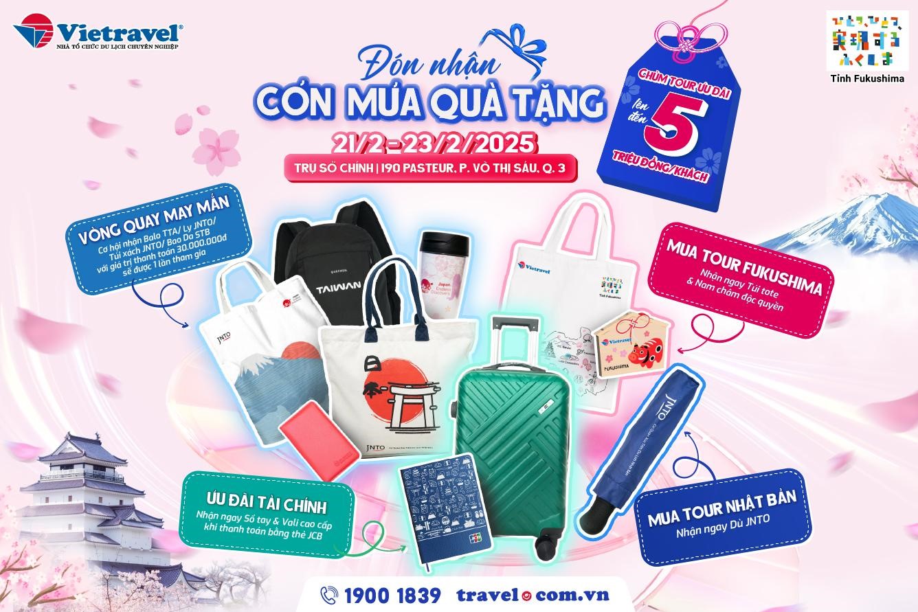 Lễ hội Hoa Anh Đào 2025: Săn tour mùa hoa giá tốt chỉ có tại Vietravel- Ảnh 3. Lễ hội Hoa Anh Đào 2025: Săn tour mùa hoa giá tốt chỉ có tại Vietravel- Ảnh 3.