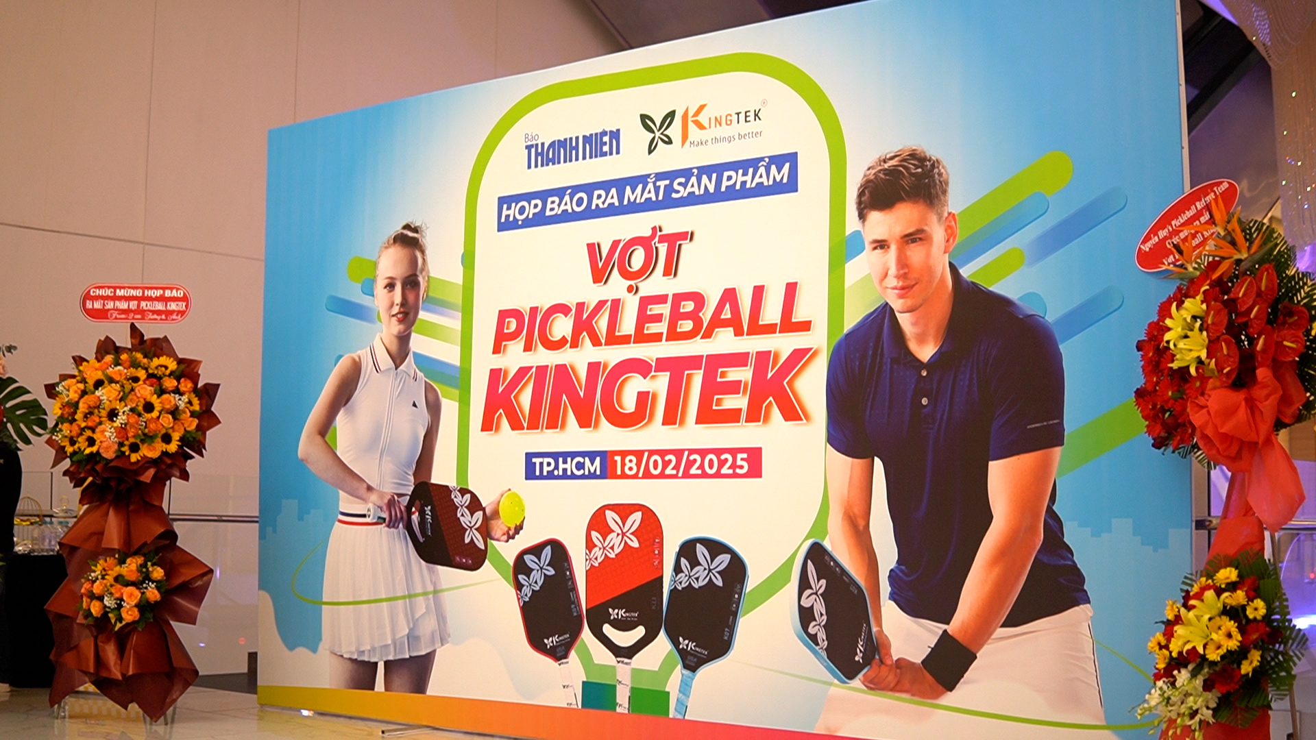 Vợt pickleball Kingtek 'thương hiệu Việt Nam' trình làng: Dân chuyên choáng ngợp!- Ảnh 1.