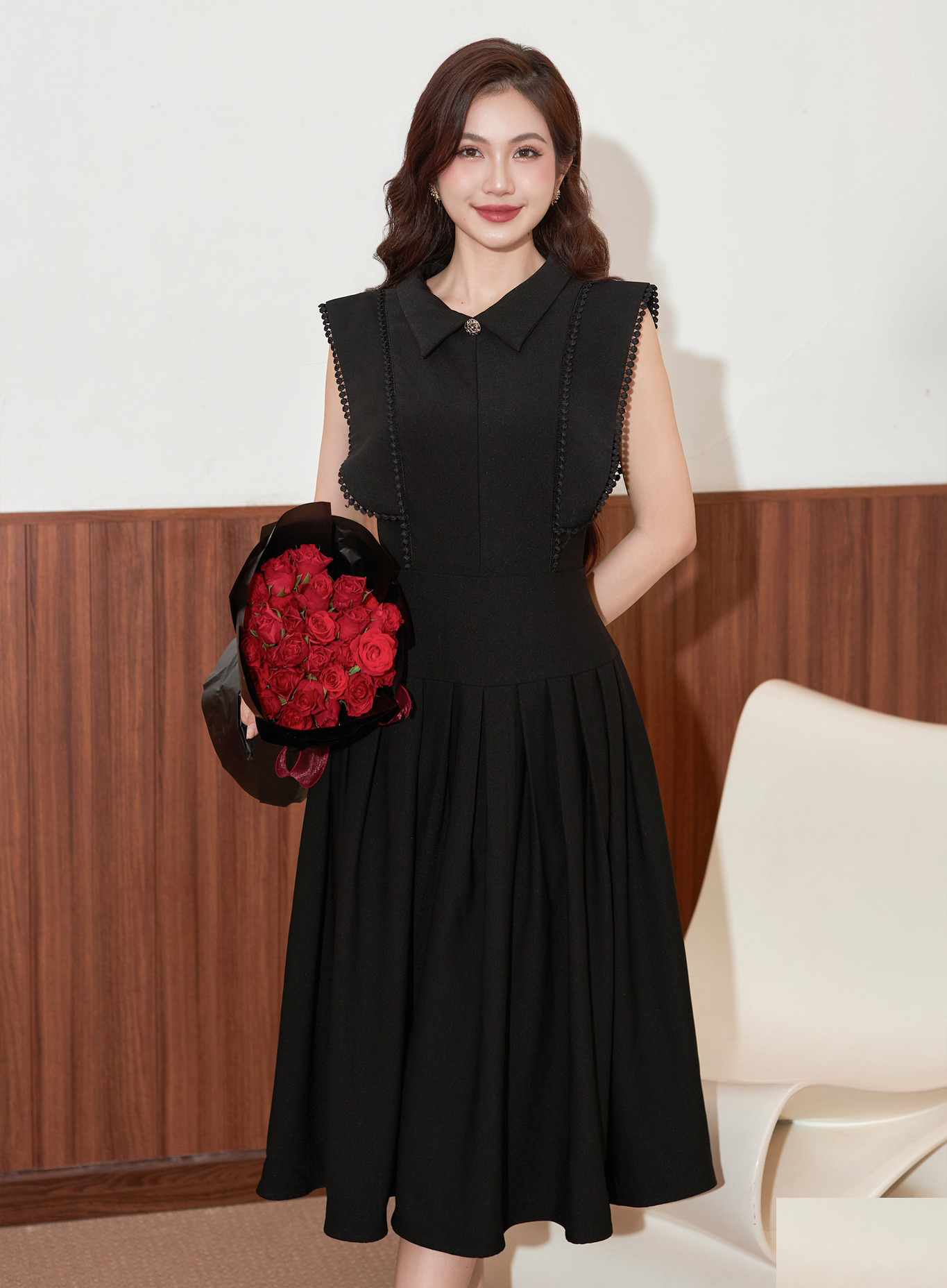 شلوارهای دمپا گشاد، دامنهای بلند و کفشهای پاشنه بلند تضمینی برای هر استایلی هستند - عکس ۶. Quần ống rộng, váy dài và giày cao gót là bảo chứng cho mọi phong cách- Ảnh 6.