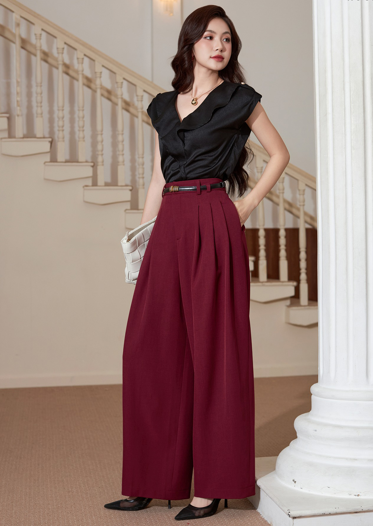 شلوارهای دمپا گشاد، دامنهای بلند و کفشهای پاشنه بلند تضمینی برای هر استایلی هستند - عکس ۷. Quần ống rộng, váy dài và giày cao gót là bảo chứng cho mọi phong cách- Ảnh 7.