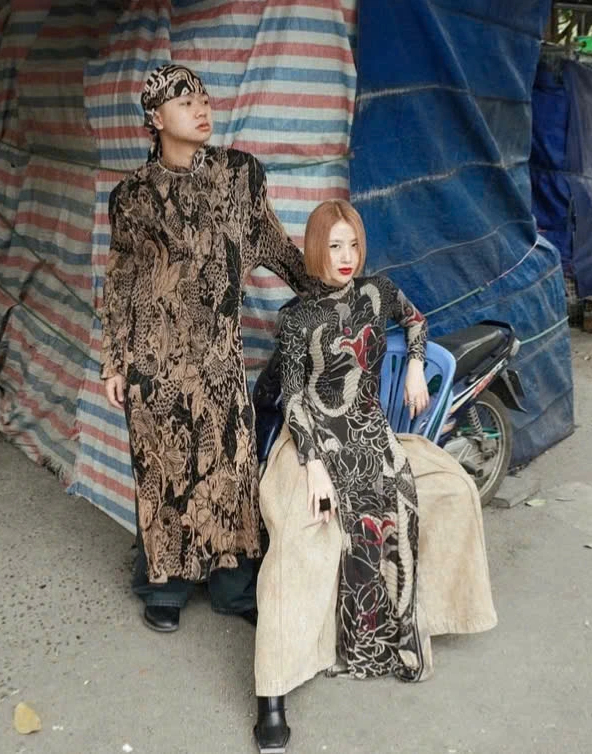 Áo dài phá cách khiến bao nàng mê mẩn vì quá xinh- Ảnh 6. Áo dài phá cách khiến bao nàng mê mẩn vì quá xinh- Ảnh 6.