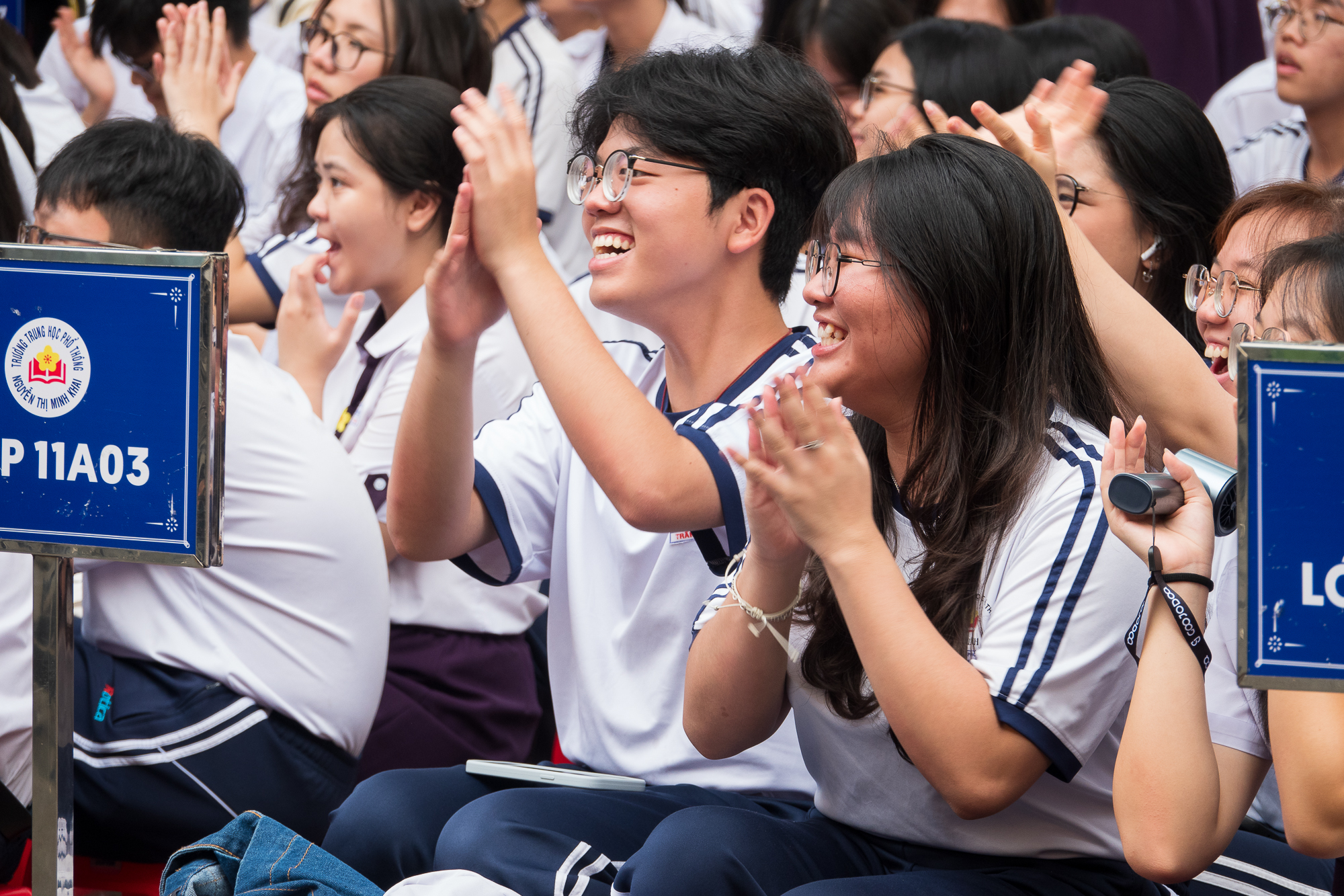 Trầm trồ khi học sinh hát bội, diễn cải lương, múa rối nước với nghệ sĩ - Ảnh 5.