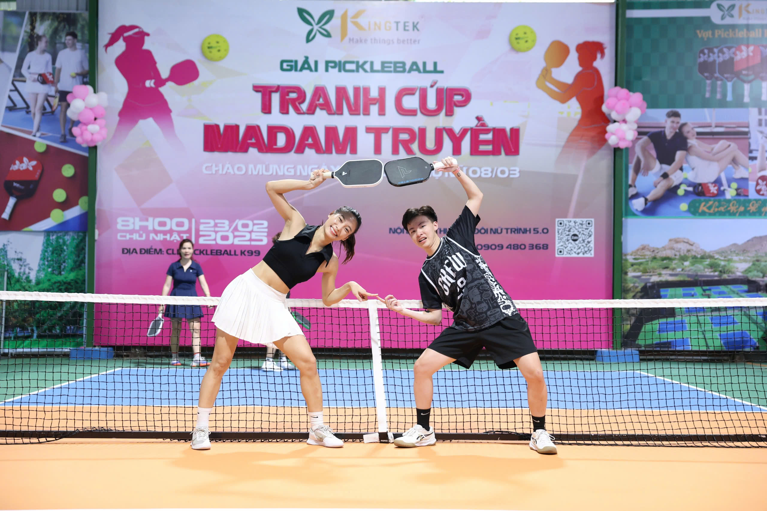 Những khoảnh khắc ấn tượng kết thúc thành công giải Kingtek pickleball tranh Cúp Madam Truyền- Ảnh 9.