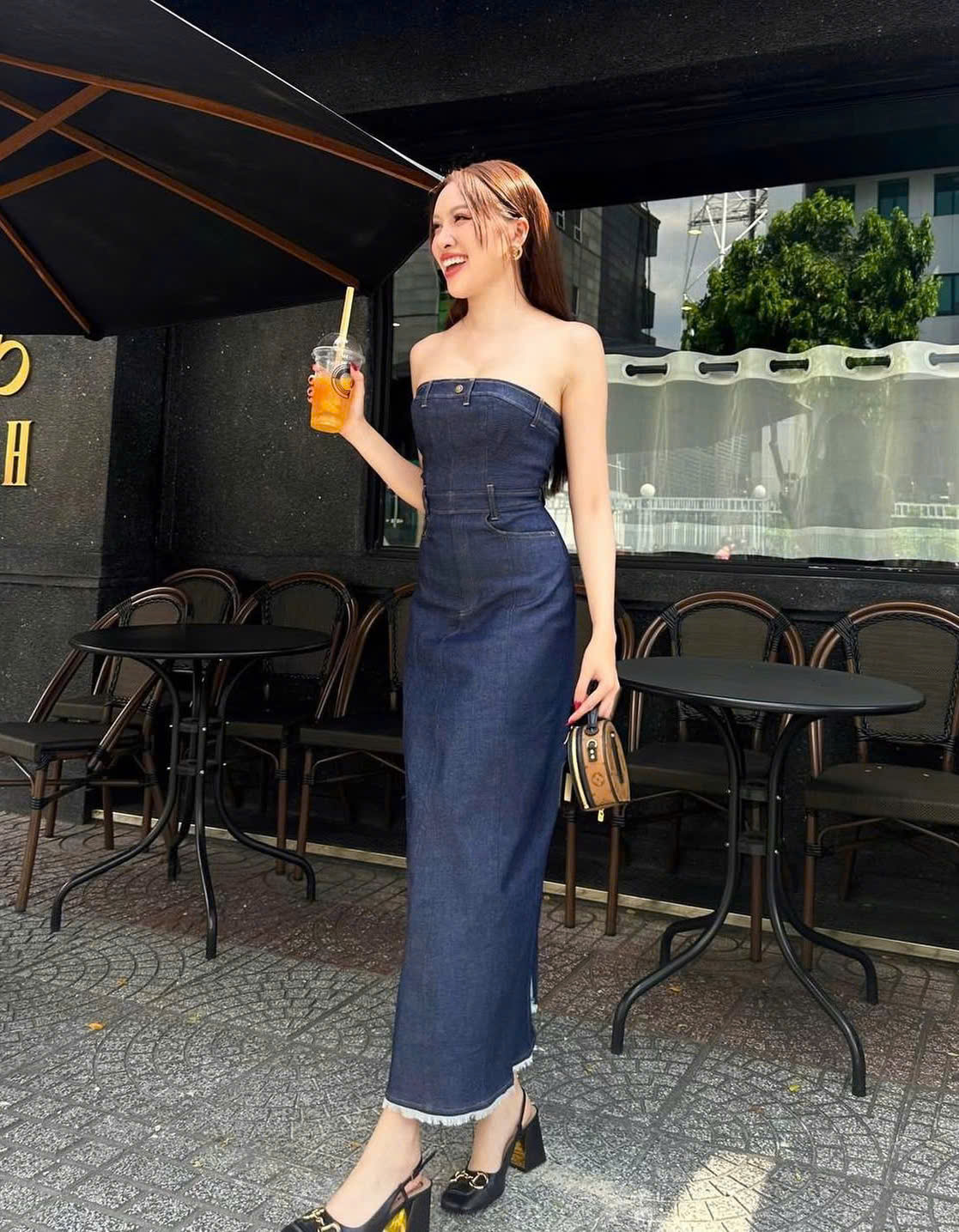 Přivítejte léto s topem bez ramínek pro dokonalou krásu - Foto 8. Chào hè với áo quây cho nàng đẹp hoàn hảo- Ảnh 8.