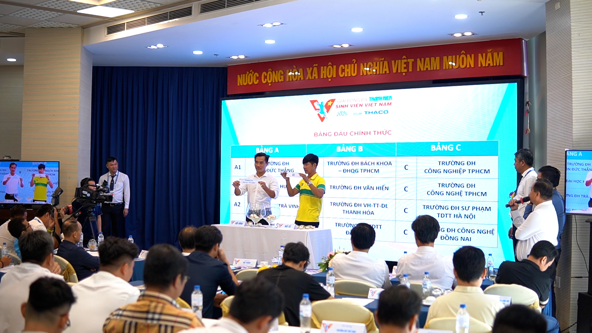 Lộ diện bảng đấu TNSV THACO cup 2025 với trận khai mạc hấp dẫn - Ảnh 2.