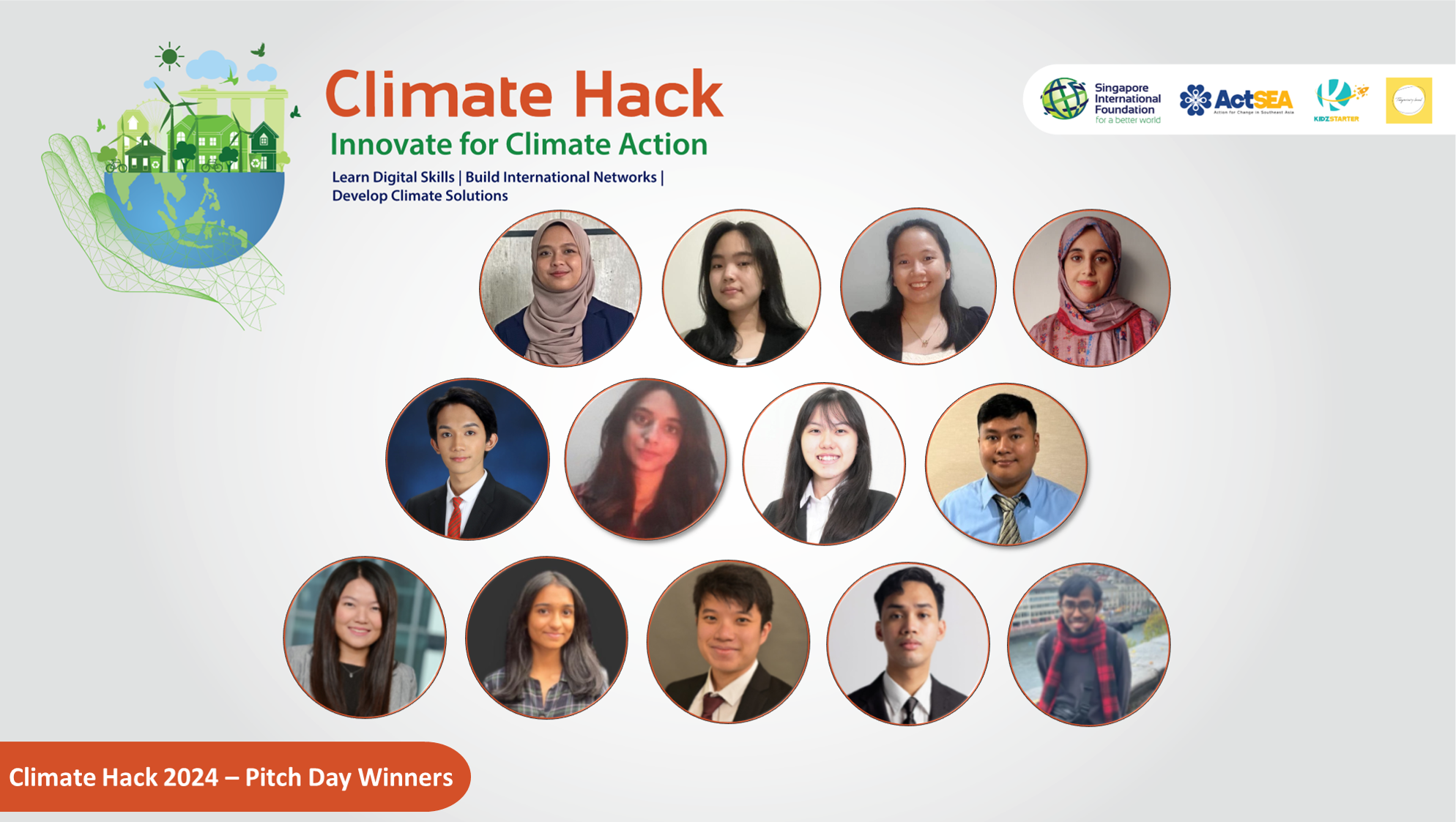 Thanh niên châu Á hợp tác ứng phó biến đổi khí hậu tại Climate Hack 2024 - Ảnh 1. Thanh niên châu Á hợp tác ứng phó biến đổi khí hậu tại Climate Hack 2024 - Ảnh 1.