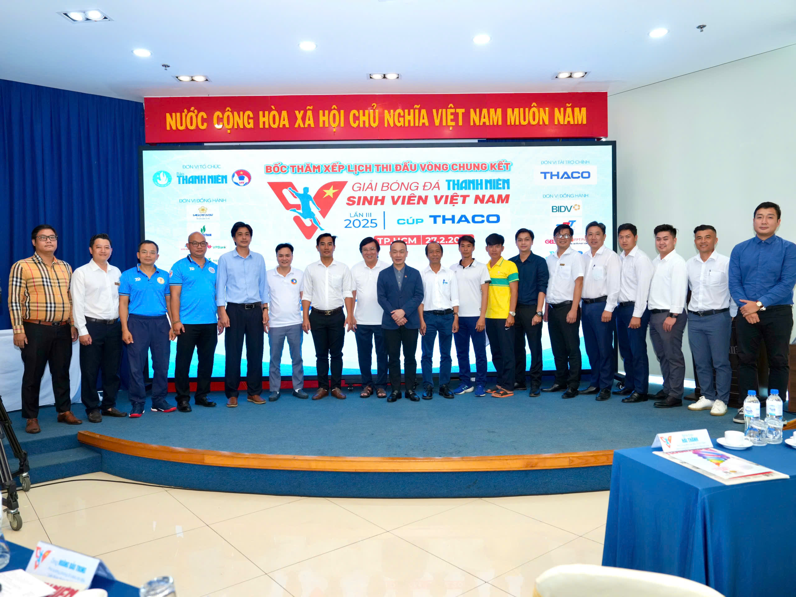 Giải TNSV THACO cup 2025: 'Sân chơi sinh viên, khó mấy cũng phải làm'- Ảnh 3.