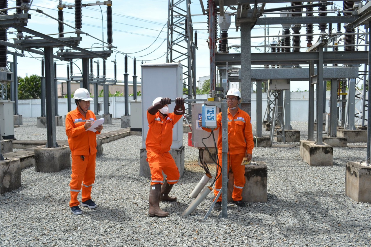Đóng điện công trình trạm 110kV cấp điện sang Campuchia- Ảnh 3. Đóng điện công trình trạm 110kV cấp điện sang Campuchia- Ảnh 3.