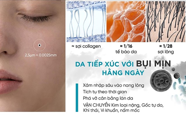 Giải mã chỉ số bụi mịn và bí quyết da khỏe đẹp giữa ô nhiễm không khí - Ảnh 5.