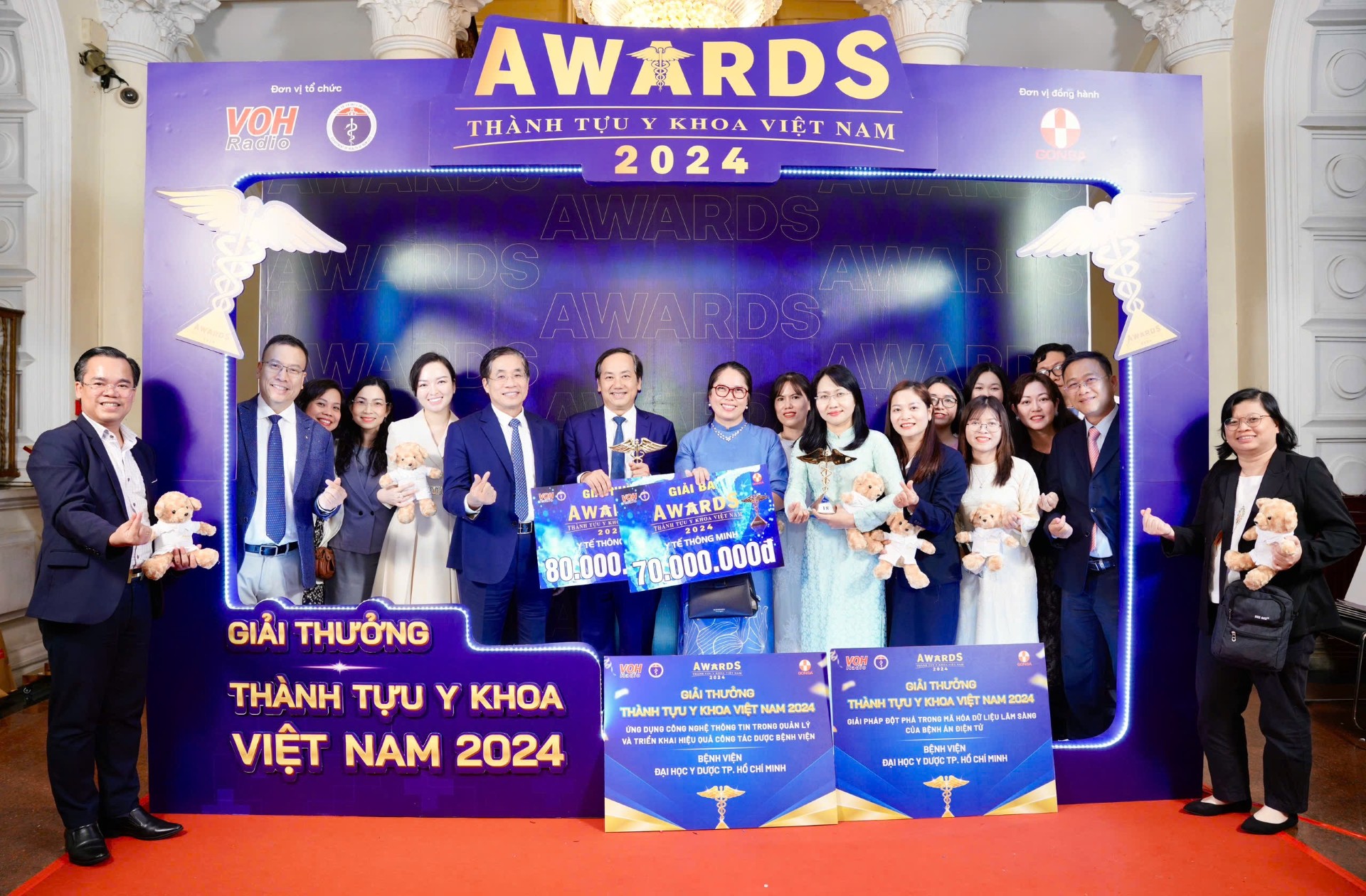 Bệnh viện đại học Y Dược TP.HCM nhận được hai giải thưởng Thành tựu y khoa Việt Nam 2024- Ảnh 3. Bệnh viện đại học Y Dược TP.HCM nhận được hai giải thưởng Thành tựu y khoa Việt Nam 2024- Ảnh 3.