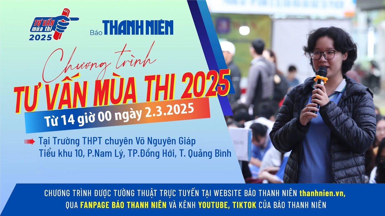 Chương trình Tư vấn mùa thi 2025 tại Quảng Bình (buổi chiều): Học sinh trước ngưỡng cửa chọn ngành nghề - Ảnh 1.