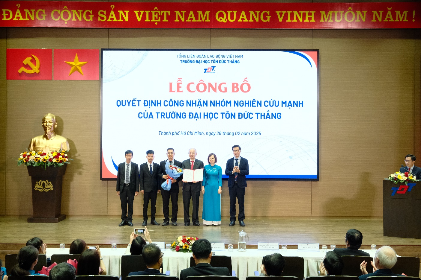 Chiến lược phát triển Nhóm nghiên cứu mạnh ở Trường đại học Tôn Đức Thắng - Ảnh 3.