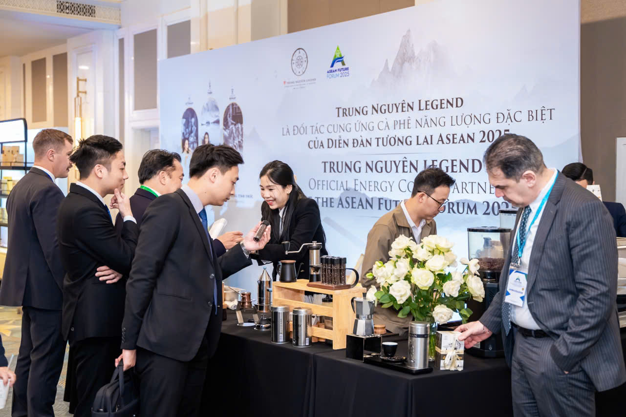 Dấu ấn đặc biệt của Trung Nguyên Legend tại Diễn đàn Tương lai ASEAN 2025 - Ảnh 2.