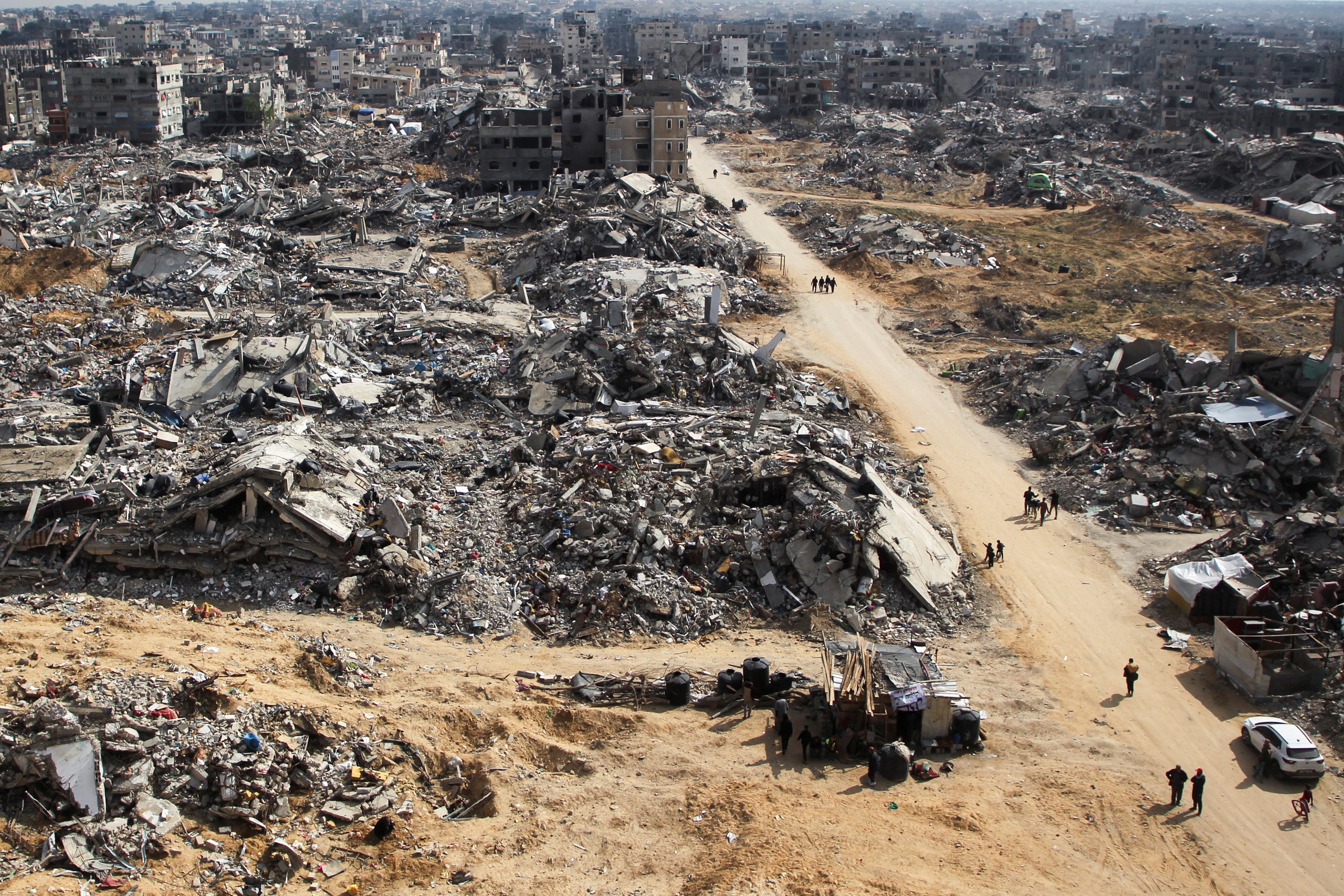 Gaza bây giờ là đống đổ nát khổng lồ