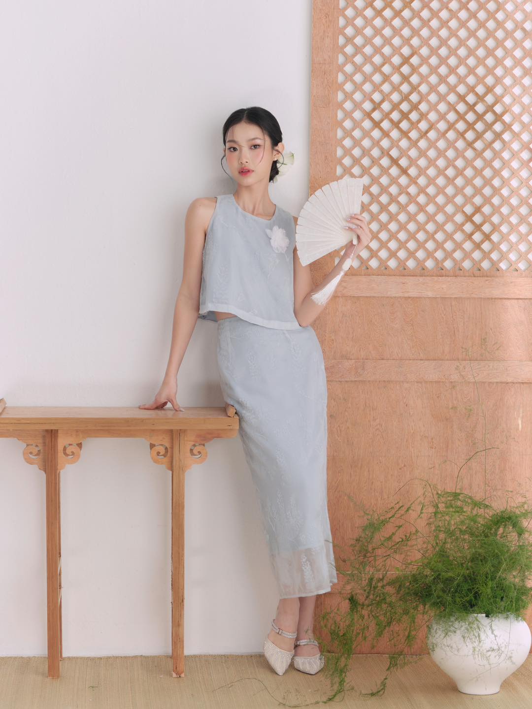 Chân váy dài thanh lịch - xuống phố, đi làm đều sành điệu- Ảnh 6. Chân váy dài thanh lịch - xuống phố, đi làm đều sành điệu- Ảnh 6.
