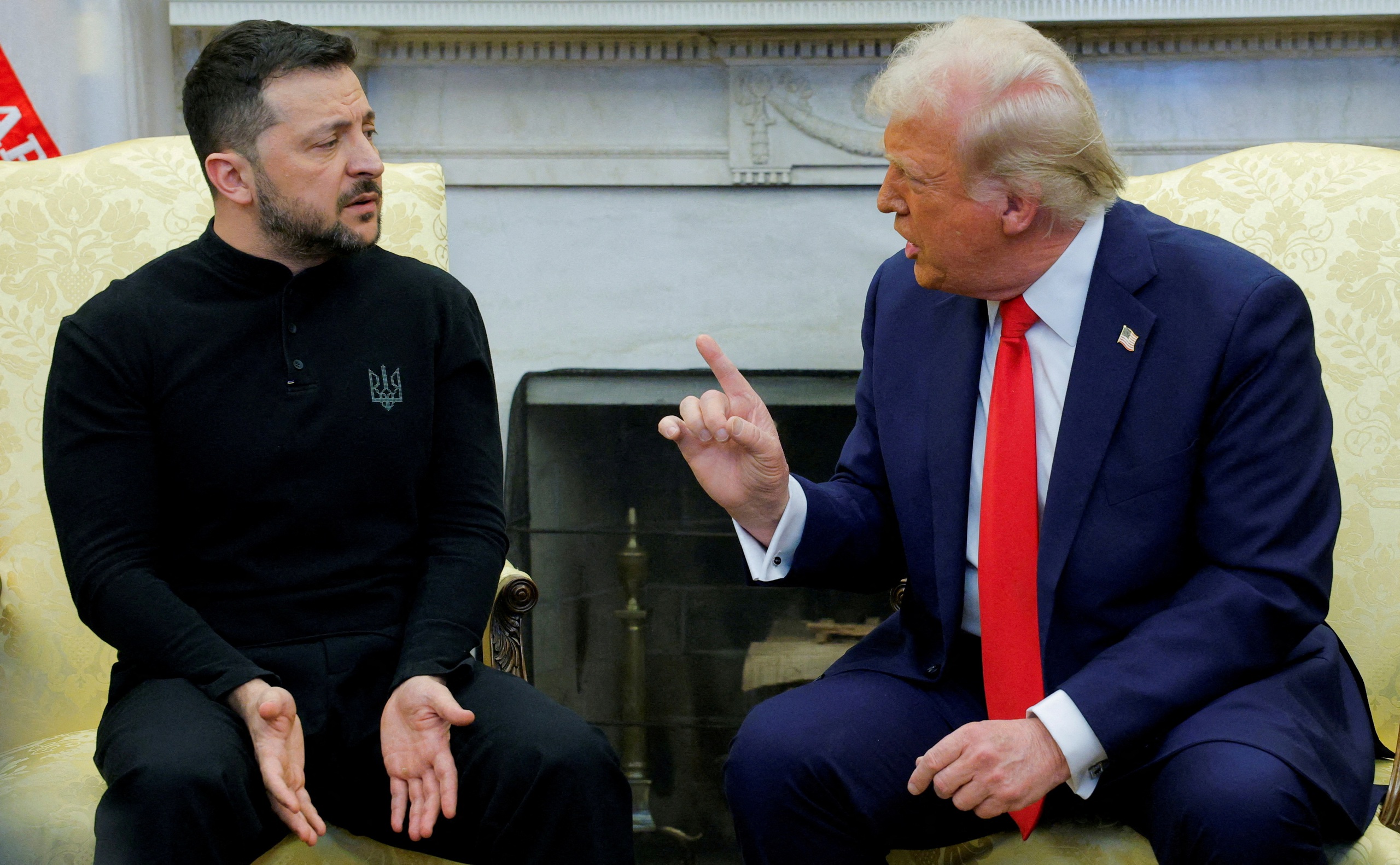 Ông Trump-Zelensky tranh cãi tại Nhà Trắng, chưa đạt được thỏa thuận - Ảnh 1.