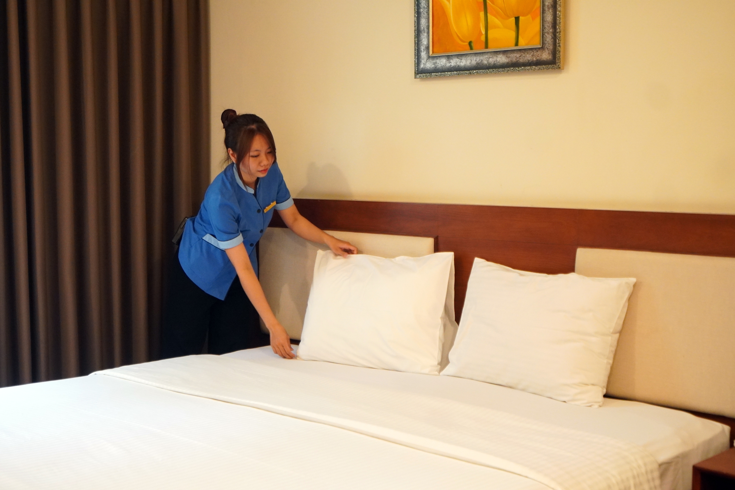 Cầu thủ an tâm thi đấu, bữa ăn giấc ngủ đã có Ban tổ chức lo- Ảnh 6. Cầu thủ an tâm thi đấu, bữa ăn giấc ngủ đã có Ban tổ chức lo- Ảnh 6.