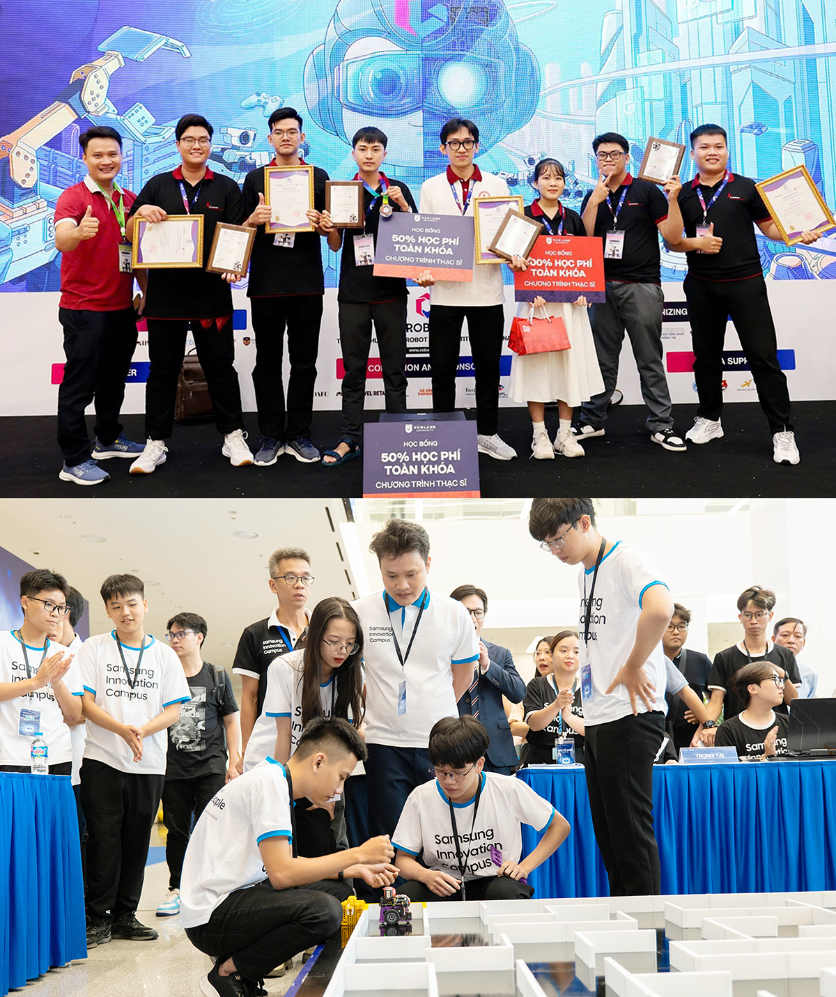 Sinh viên IT ĐH Duy Tân nhận lương ngàn đô sau tốt nghiệp, Vô địch Robot&AI - Ảnh 3. Sinh viên IT ĐH Duy Tân nhận lương ngàn đô sau tốt nghiệp, Vô địch Robot&AI - Ảnh 3.