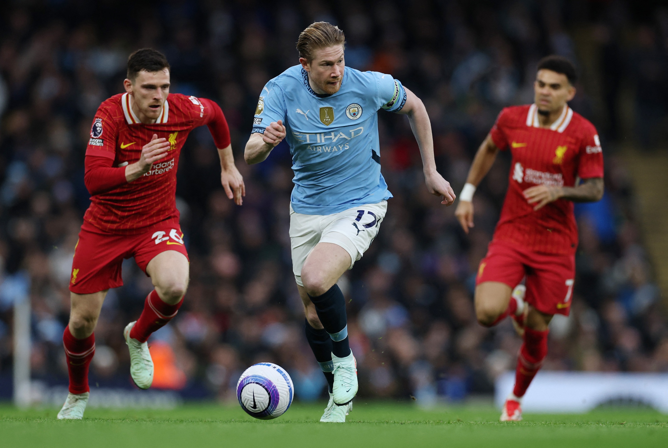 HLV Pep Guardiola bất ngờ xác nhận Kevin De Bruyne chia tay Man City- Ảnh 1. HLV Pep Guardiola bất ngờ xác nhận Kevin De Bruyne chia tay Man City- Ảnh 1.