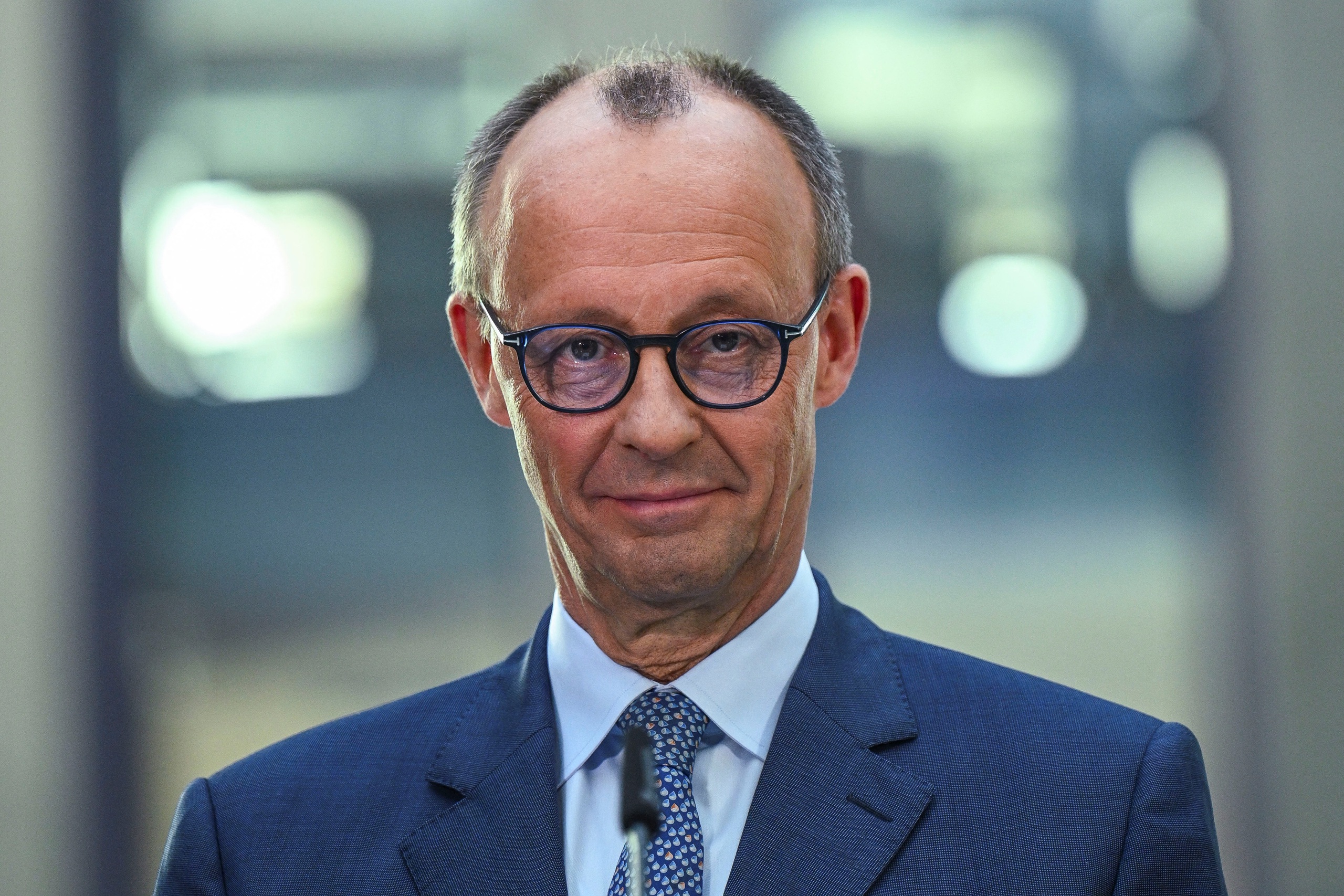 Image hình ảnh Friedrich Merz - Người sắp làm Thủ tướng Đức muốn tiếp cận Anh, Pháp về chia sẻ 'ô ...