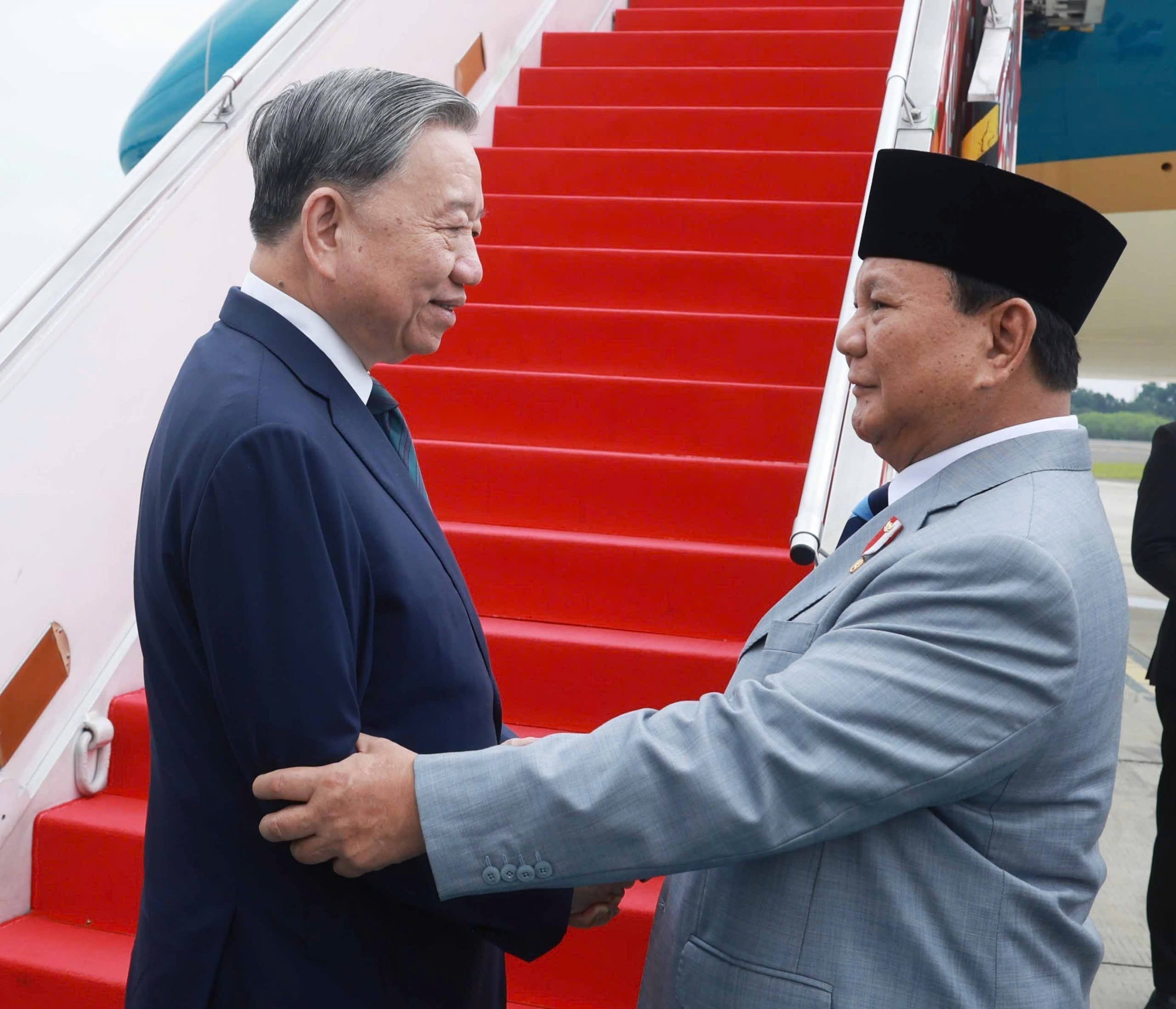 Tổng Bí thư Tô Lâm kết thúc tốt đẹp chuyến thăm cấp nhà nước Indonesia - Ảnh 1.