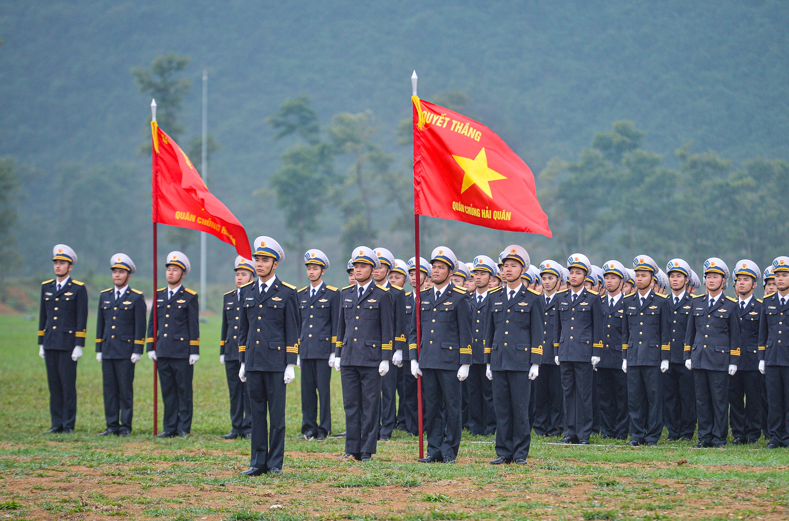 Special flag in the training session to celebrate the 50th anniversary of national reunification - Photo 13. Lá cờ đặc biệt trong buổi hợp luyện kỷ niệm 50 năm thống nhất đất nước- Ảnh 13.