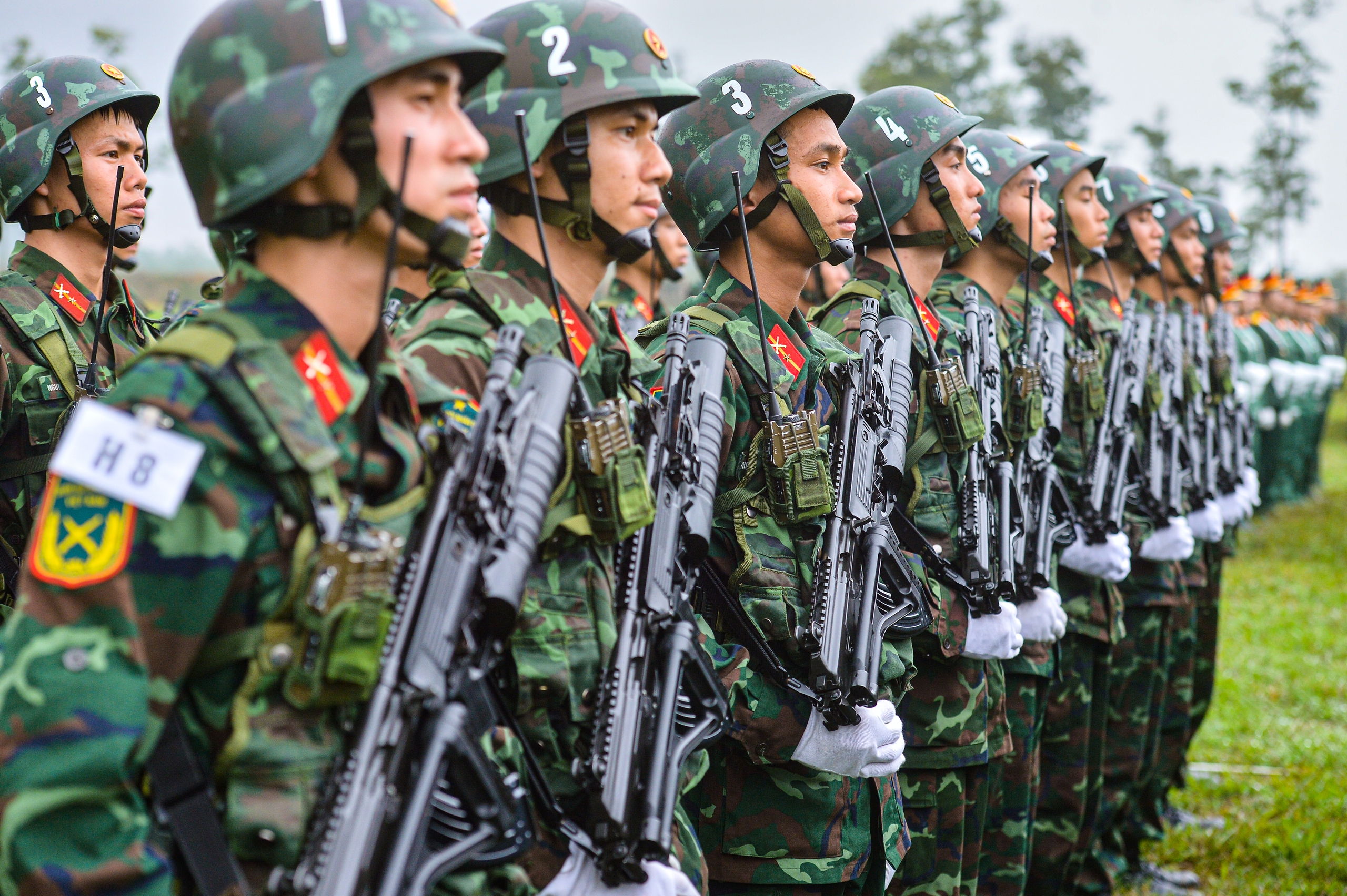 Dàn vũ khí 'đặc biệt' của khối diễu binh kỷ niệm 50 năm thống nhất đất nước- Ảnh 4. Dàn vũ khí 'đặc biệt' của khối diễu binh kỷ niệm 50 năm thống nhất đất nước- Ảnh 4.