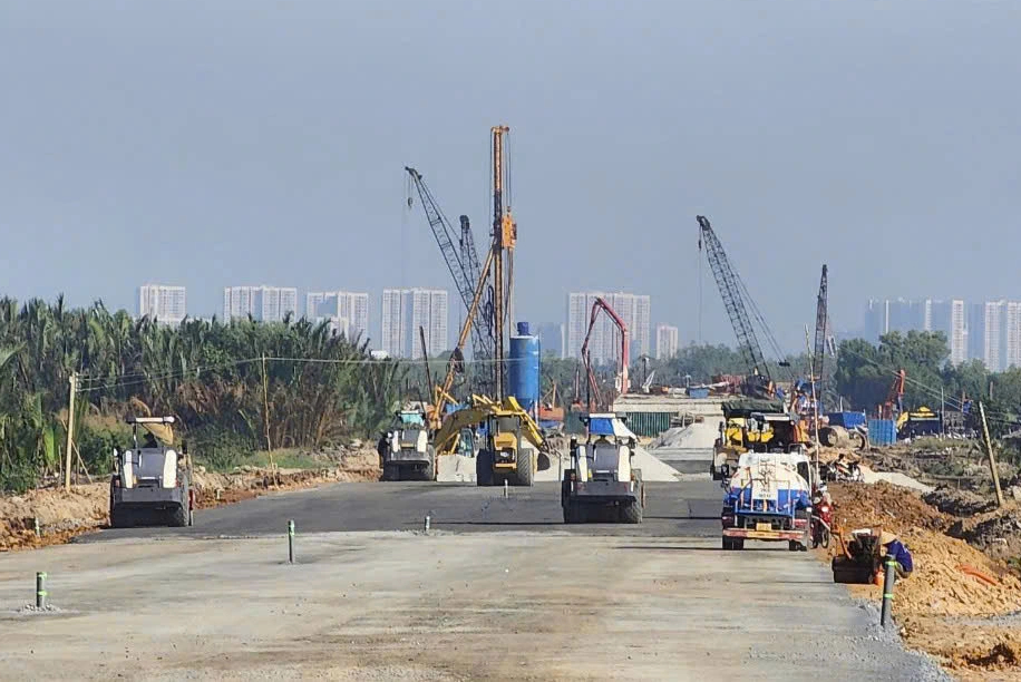 Đếm ngược 60 ngày hoàn thành hơn 8 km Vành đai 3 nối TP.HCM - Đồng Nai- Ảnh 1. Đếm ngược 60 ngày hoàn thành hơn 8 km Vành đai 3 nối TP.HCM - Đồng Nai- Ảnh 1.