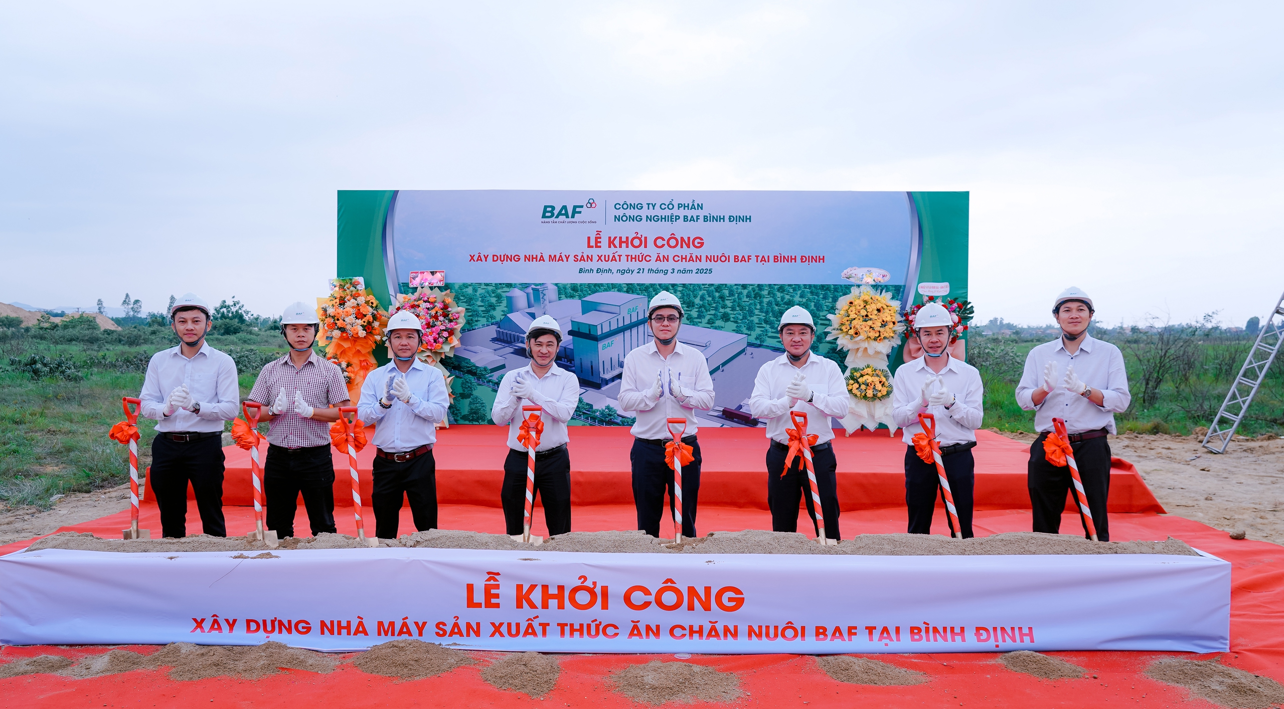 BAF khởi công nhà máy cám chay công suất 300.000 tấn/năm tại Bình Định - Ảnh 1. BAF khởi công nhà máy cám chay công suất 300.000 tấn/năm tại Bình Định - Ảnh 1.